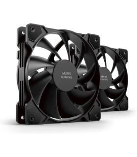 Pack 2 Ventiladores Mars Gaming MF-PROX2/ 12cm