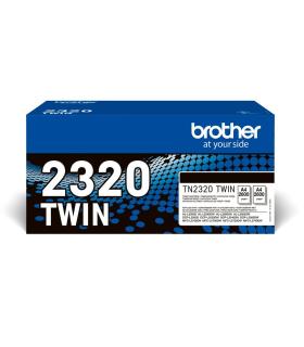 Brother TN-2320TWIN cartucho de tóner 1 pieza(s) Original Negro