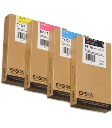 Epson Cartucho T612200 cian