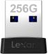 Lexar JumpDrive S47 unidad flash USB 256 GB USB tipo A 3.2 Gen 1 (3.1 Gen 1) Negro, Plata