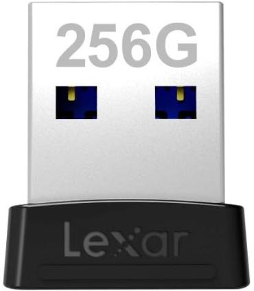 Lexar JumpDrive S47 unidad flash USB 256 GB USB tipo A 3.2 Gen 1 (3.1 Gen 1) Negro, Plata