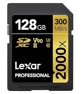 Lexar 2000x 128 GB SDHC Clase 10