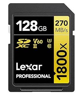 Lexar LSD1800128G-BNNNG memoria flash 128 GB SDXC UHS-II Clase 10