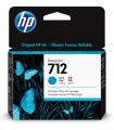 HP Cartucho de Tinta DesignJet 712 cian de 29 ml