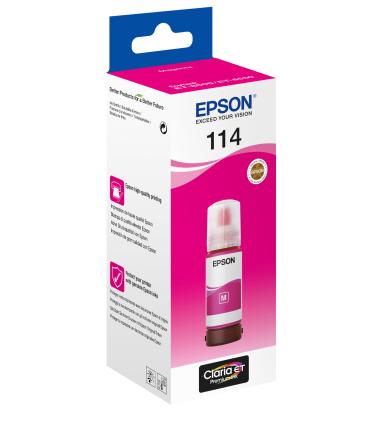 Epson 114 EcoTank Magenta ink bottle