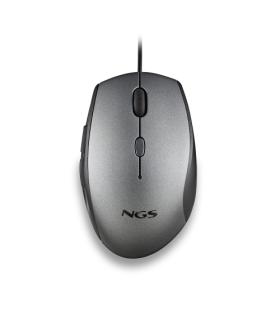 Ratn Ergonmico NGS Moth Gray/ Hasta 1600 DPI/ Gris