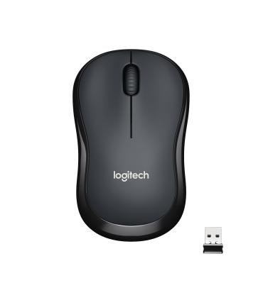 Logitech M220 Silent ratón Oficina Ambidextro RF inalámbrico Óptico 1000 DPI