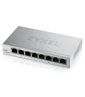 Zyxel GS1200-8 Gestionado Gigabit Ethernet (10 100 1000) Plata