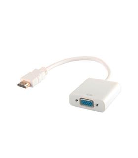 ADAPTADOR SAVIO CL-27/B HDMI (M) A VGA (H) BLANCO