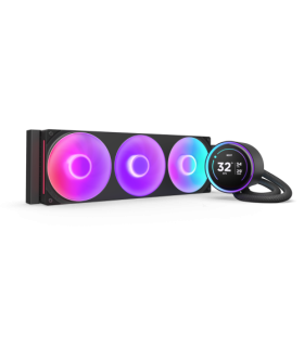 NZXT Kraken Elite 360 RGB Procesador Sistema de refrigeracin lquida todo en uno 12 cm Negro 1 pieza(s)