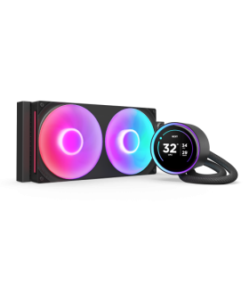 NZXT Kraken Elite 280 RGB Procesador Sistema de refrigeracin lquida todo en uno 14 cm Negro 1 pieza(s)