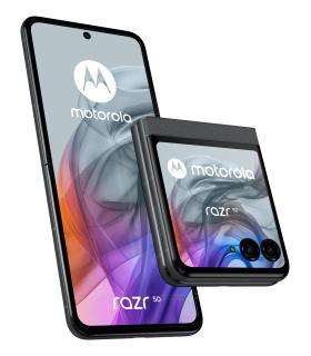 Motorola razr 50 17,5 cm (6.9") SIM doble Android 14 5G USB Tipo C 8 GB 256 GB 4200 mAh Gris