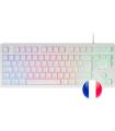 Teclado Juego Membrana Retroiluminado LED RGB Mars Gaming 4T MK023WFR USB