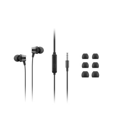 Lenovo 4XD1J77352 auricular y casco Auriculares Alámbrico Dentro de oído Oficina Centro de llamadas Negro