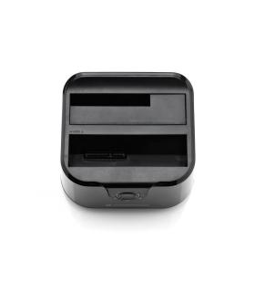 Conceptronic DONN12B base de conexión para disco duro USB 3.2 Gen 1 (3.1 Gen 1) Type-B Negro