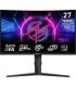 MSI MONITOR MPG 275CQRXF. 27\" RAPID VA CURVO 1500R. 2560X1440 . 240HZ. NEGRO