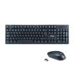 Equip 245221 teclado Ratón incluido Oficina RF inalámbrico QWERTY Español Negro