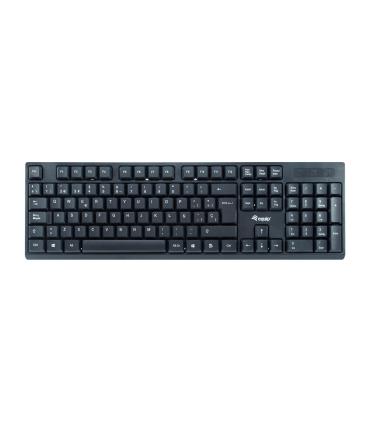 Equip 245221 teclado Ratón incluido Oficina RF inalámbrico QWERTY Español Negro