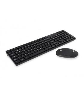 Conceptronic Orazio teclado Ratón incluido Hogar RF inalámbrico AZERTY Portugués Negro