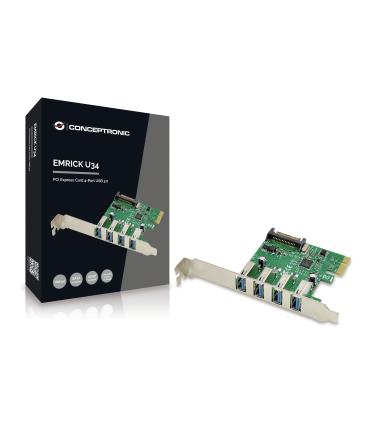 Conceptronic EMRICK02G tarjeta y adaptador de interfaz Interno USB 3.2 Gen 1 (3.1 Gen 1)