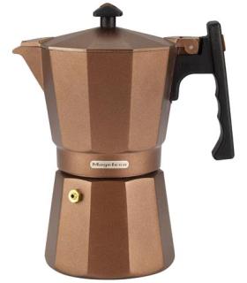 Cafetera italiana MAGEFESA 01PACFJAM12 JAMAICA BROWN para 12 tazas Marrn