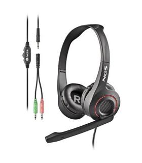 Auricular Diadema con Cable Noise Cancelling NGS MSX10PRO No IPX Micrfono Negro