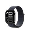 Apple Watch Series 10 GPS 42mm Jet Black Aluminium Case With Ink Sport Loop