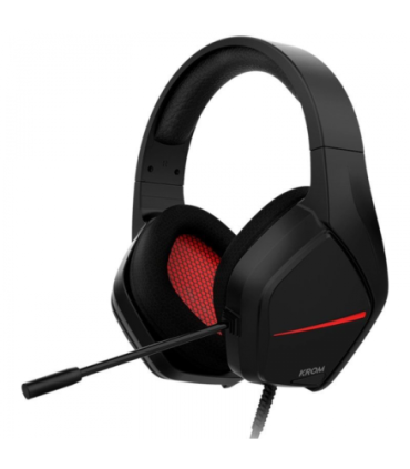 KROM AURICULARES GAMING NEGRO/ROJO