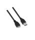 AISENS A105-0044 cable USB USB 3.2 Gen 1 (3.1 Gen 1) 2 m USB A Micro-USB B Negro