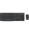 Logitech MK295 Silent Wireless Combo teclado Ratón incluido Oficina USB QWERTY Español Grafito