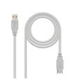 Nanocable CABLE USB 2.0, TIPO A/M-A/H, BEIGE, 1.8 M