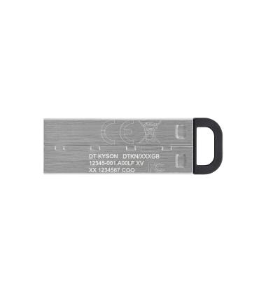 Kingston Technology DataTraveler Kyson unidad flash USB 256 GB USB tipo A 3.2 Gen 1 (3.1 Gen 1) Plata