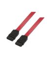 AISENS A130-0153 cable de SATA 0,5 m SATA 7-pin Negro, Rojo