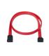 AISENS A130-0155 cable de SATA 0,5 m SATA 7-pin Negro, Rojo