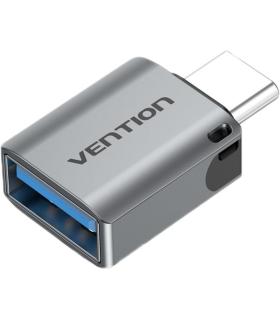 Adaptador USB 3.0 Vention CDQH0/ USB Tipo-C Macho - USB Hembra