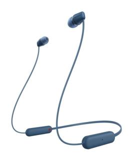 Auriculares Inalmbrico Intrauditivos Sony WI-C100/ con Micrfono/ Bluetooth/ Azules