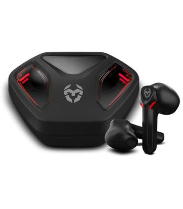 Auriculares Bluetooth Krom Kall con estuche de carga/ Autonoma 4h/ Negros