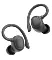 Auriculares Deportivos Bluetooth Muvit IO Smart True Wireless Sport ENC Con Estuche De Carga/ Autonoma 6h/ Negros