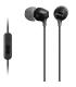 Auriculares Intrauditivos Sony MDR-EX15AP/ con Micrfono/ Jack 3.5/ Negros