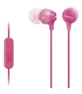 Auriculares Intrauditivos Sony MDR-EX15APPI/ con Micrfono/ Jack 3.5/ Rosas