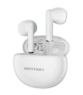 Auriculares Bluetooth Vention ELF 06 NBKW0 con estuche de carga/ Autonoma 6h/ Blancos