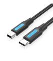 Cable USB 2.0 Tipo-C Vention COWBF/ USB Tipo-C Macho - MiniUSB Macho/ Hasta 10W/ 480Mbps/ 1m/ Negro