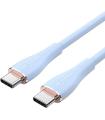 Cable USB 2.0 Tipo-C Vention TAWSG/ USB Tipo-C Macho - USB Tipo-C Macho/ Hasta 100W/ 480Mbps/ 1.5m/ Azul