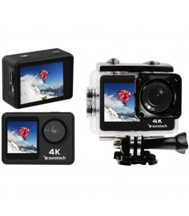 Cmara Digital Deportiva Sunstech Adventure 4K/ 16MP/ ngulo de visin 170/ Negra