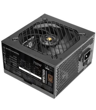 Fuente de Alimentacin Mars Gaming MPB750SI/ 750W/ Ventilador 12cm/ 80 Plus Bronze