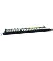 Patch Panel Phasak PU 4811/ 24 Puertos/ Cat.6A/ Altura 0.5U