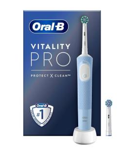 Cepillo Dental Braun Oral-B Vitality Pro/ Incluye 1 Recambio/ Azul