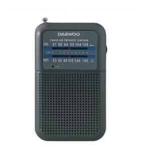 Radio Porttil Daewoo DW1008/ Gris