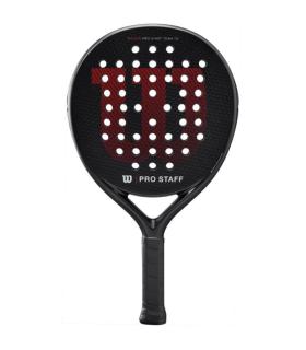 Pala de Pdel Wilson Pro Staff Team TX V2/ Negra y Roja