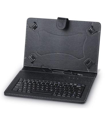 Funda con Teclado 3GO CSGT27 para Tablets de 10\'/ Negra